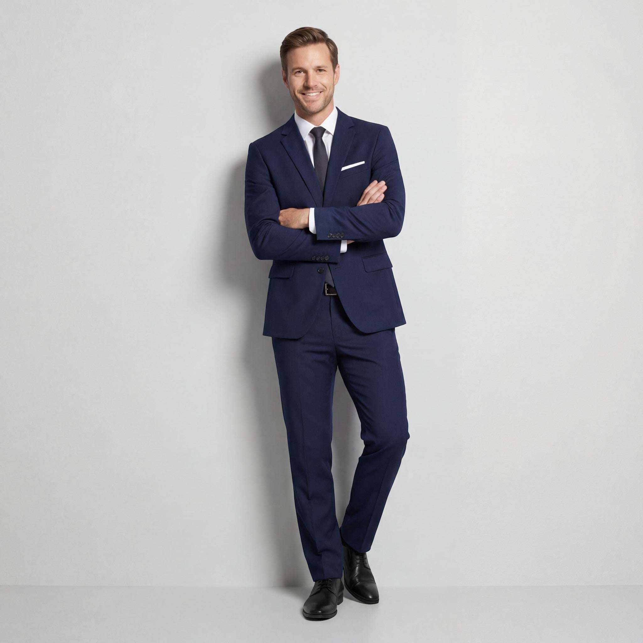 Riche | Ensemble tailleur en laine mélangée homme
