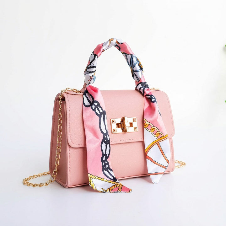 Women's mini leather handbag – Removable shoulder strap