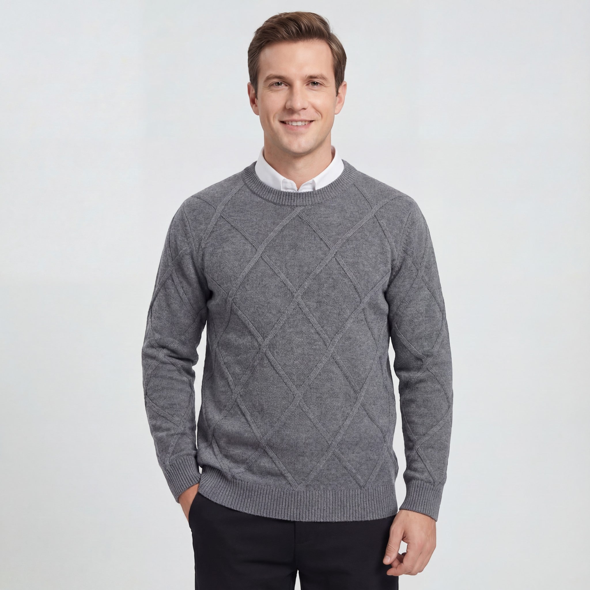 Riche | Pull en laine fine homme