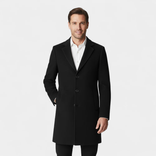 Riche | Manteau Homme en Laine – Trench Mi-Long Coupe Moderne