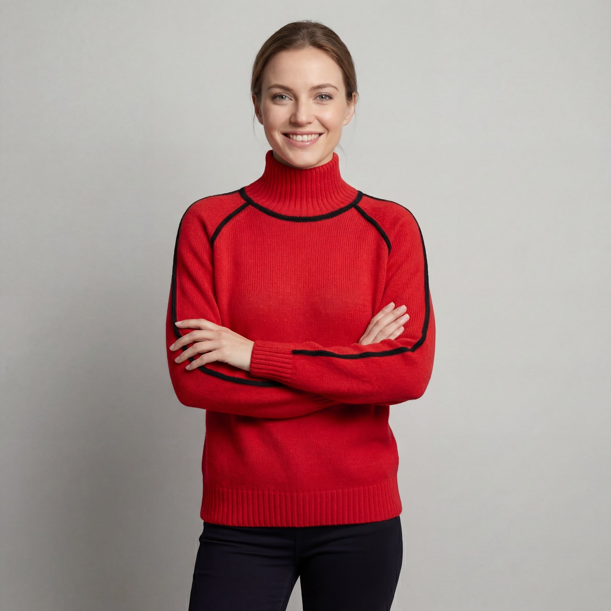 Riche | Pull femme en maille héritage moderne