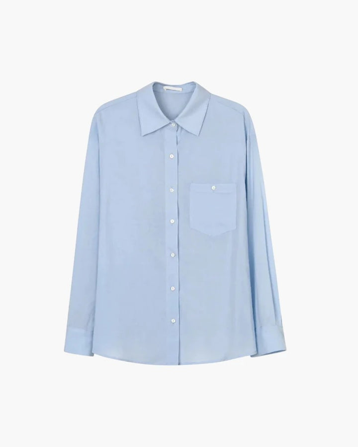 Women's button-down linen shirt – Light, relaxed fit