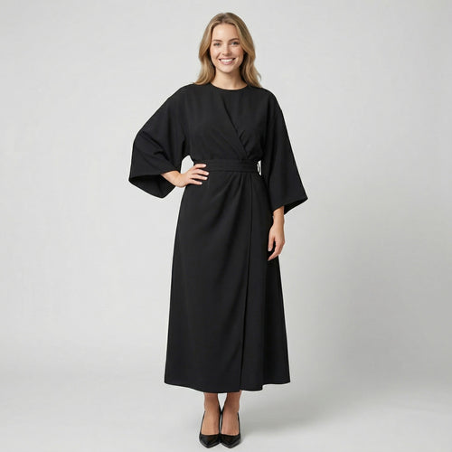 Riche | Robe femme élégante cintrée à la taille