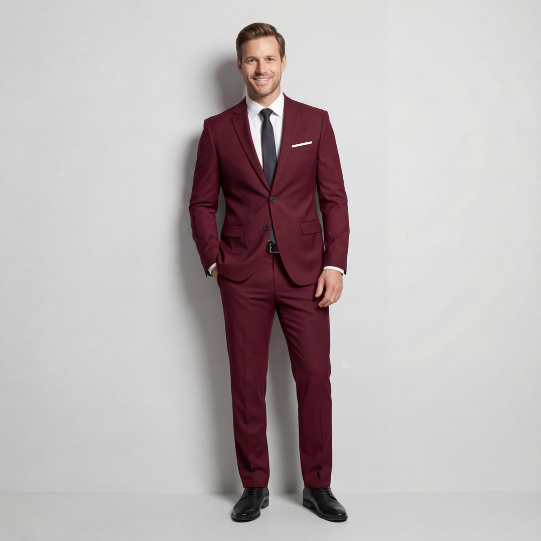 Riche | Ensemble tailleur en laine mélangée homme