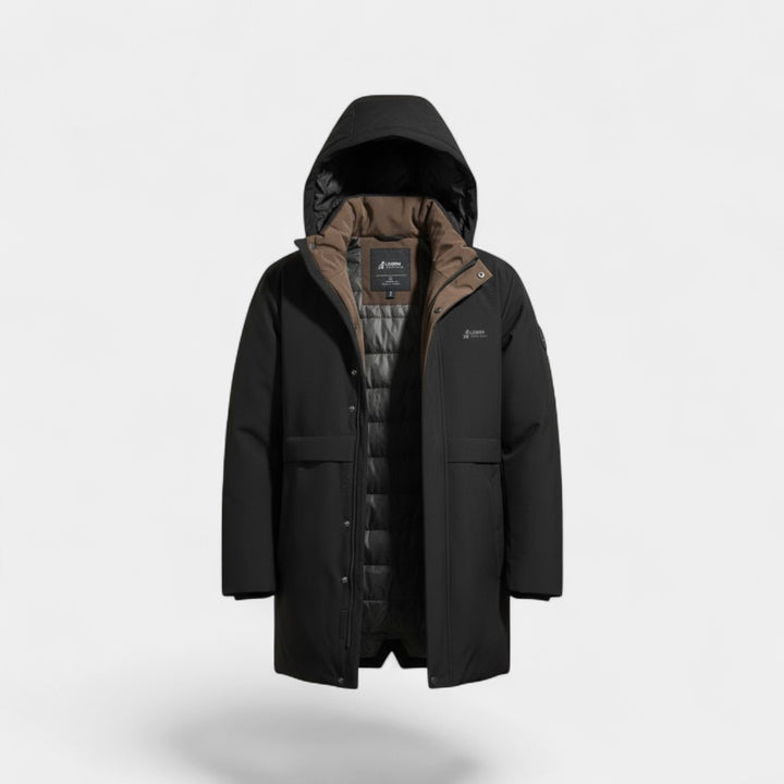 Riche | Men's Cotton Parka – Quilted Hood and Windproof Fit
