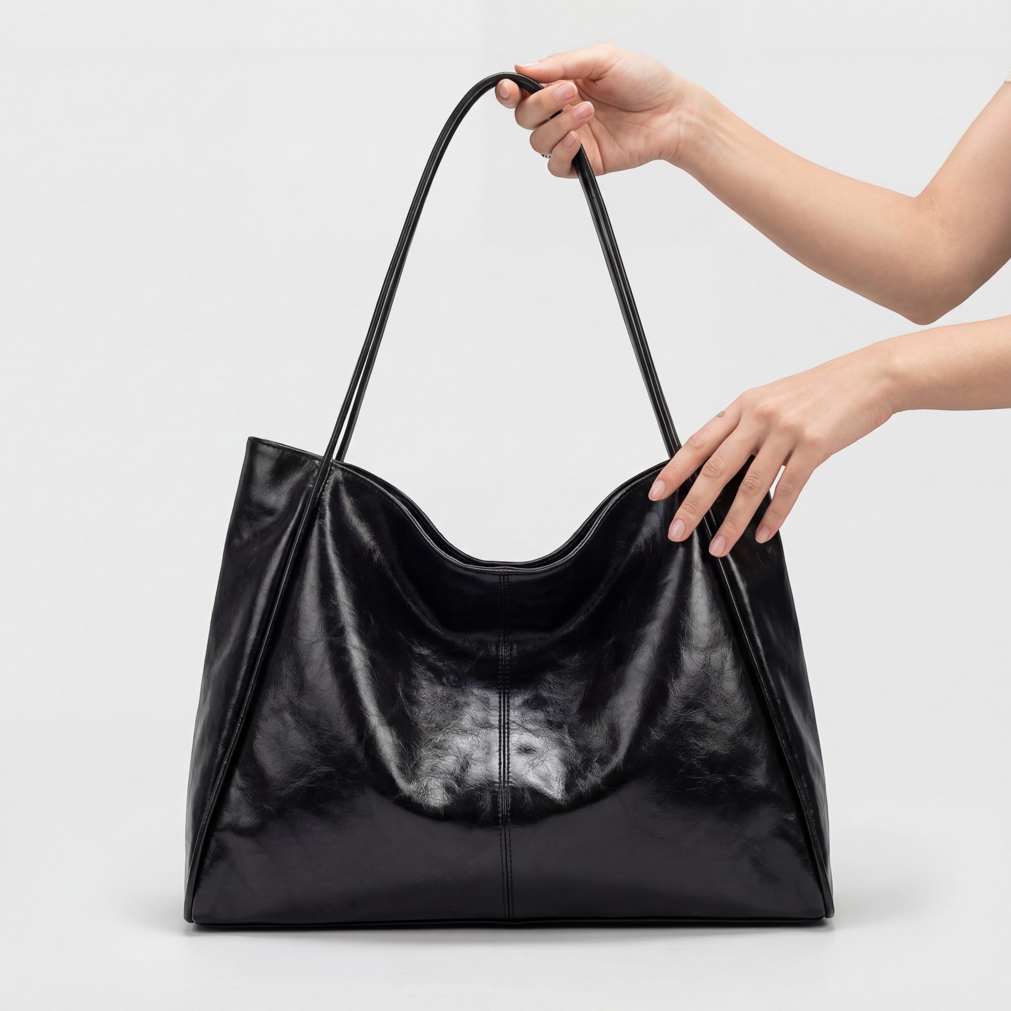 Riche | Sac fourre tout vintage en cuir femme