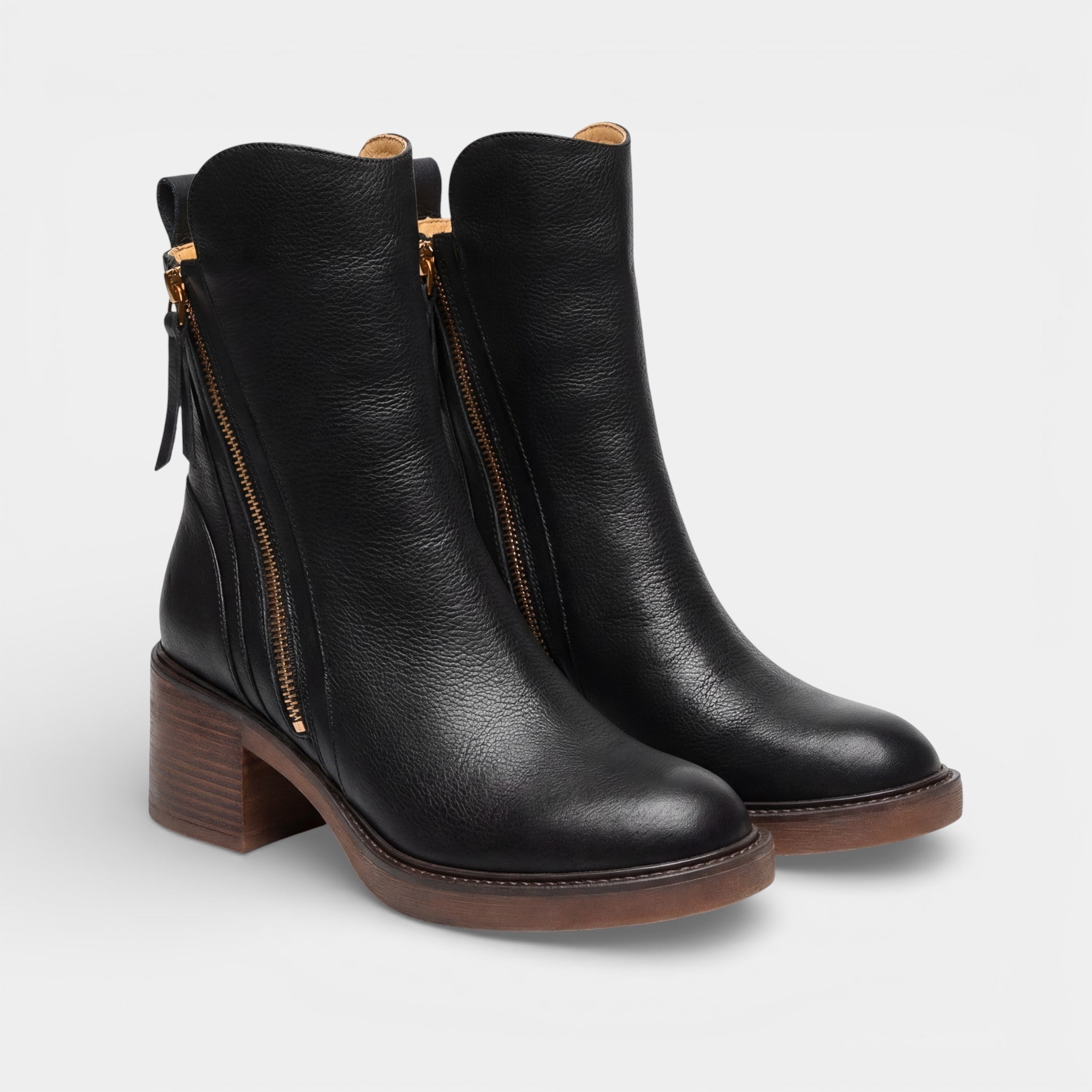 Riche | Bottines en cuir femme