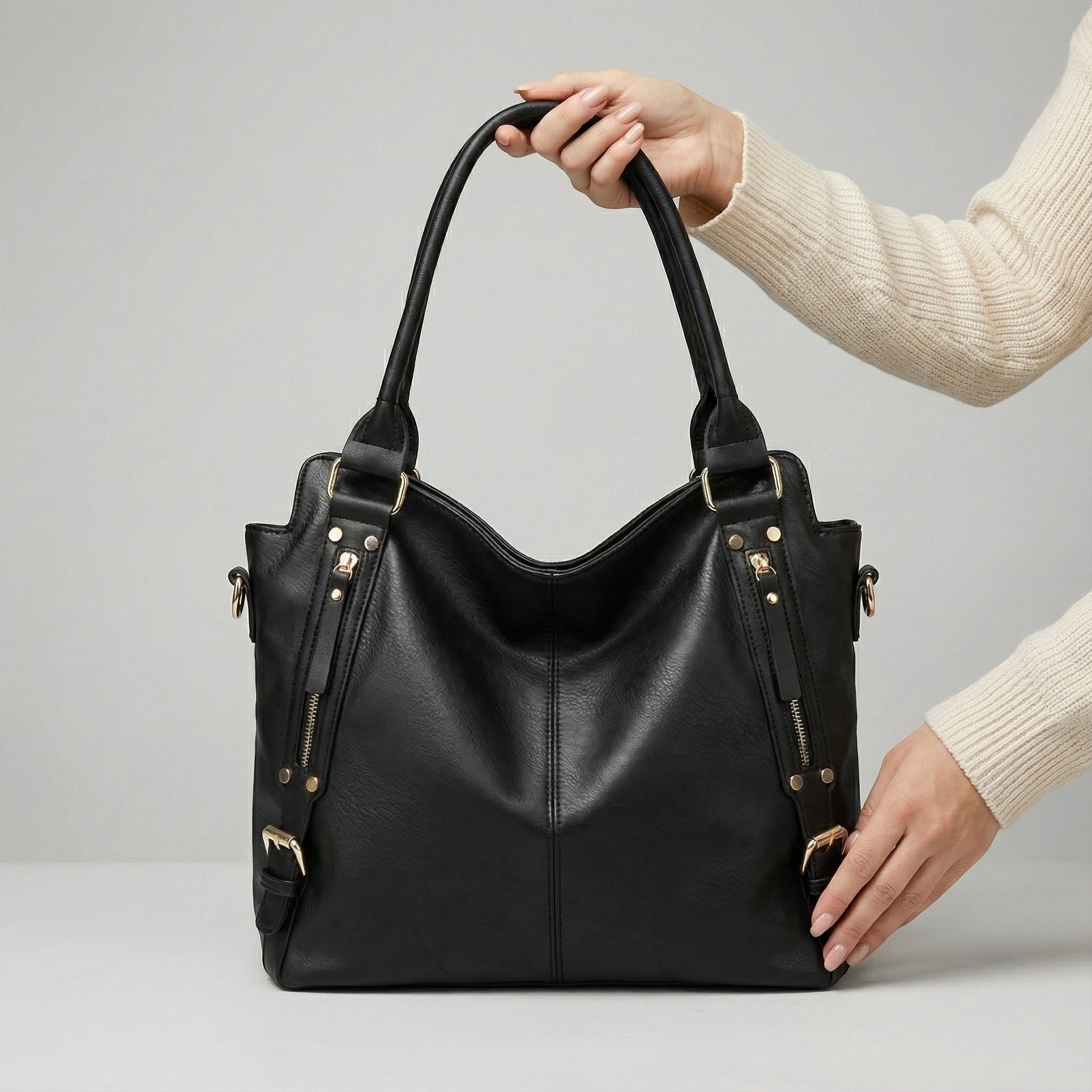 Riche | Sac femme en cuir fin