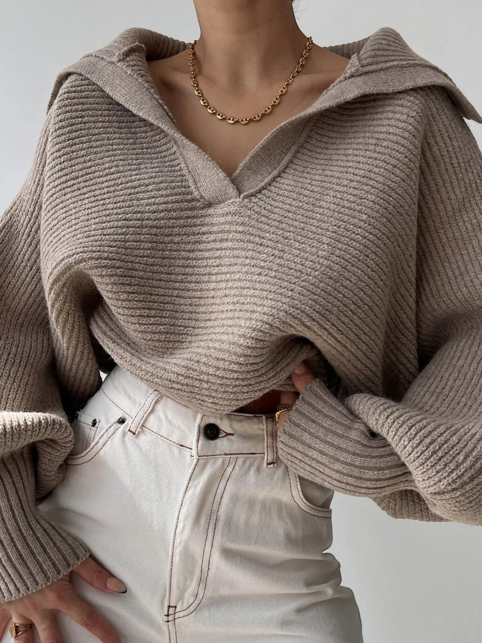 Riche | Weicher Strickpullover für Damen