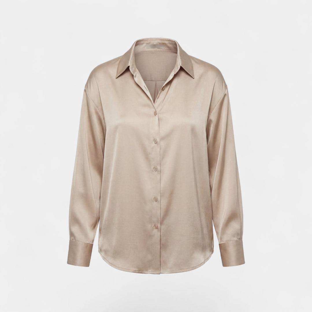 Riche | Women's long-sleeve silk blouse