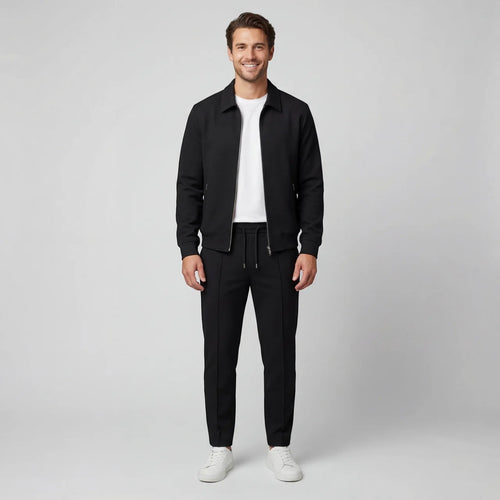 Riche | Ensemble homme slim en coton – raffiné, moderne, silhouette ajustée