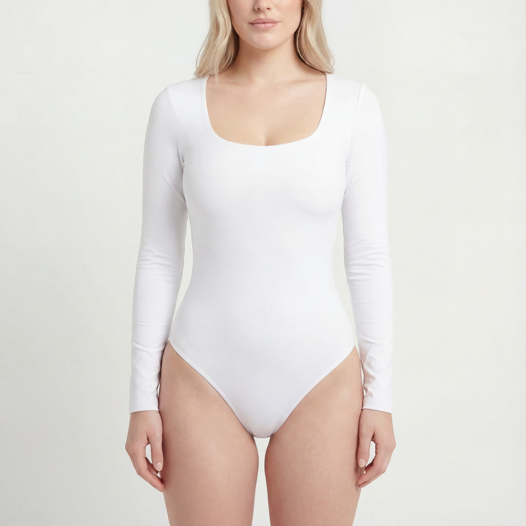 Nahtloser Nylon-Shapewear-Body für Damen – Formende Passform