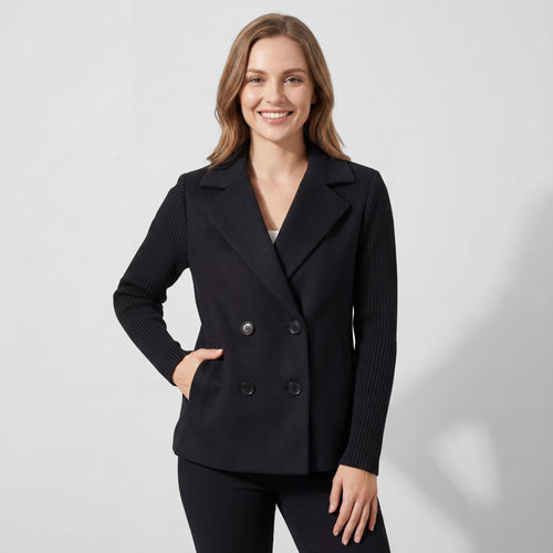 Riche | Manteau femme en laine double boutonnage