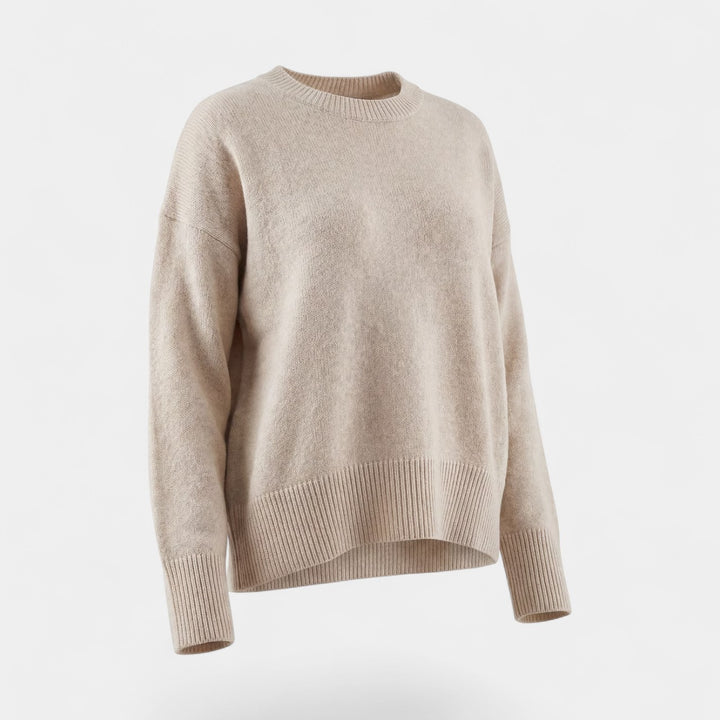 Riche | Soft-Knit Round-Neck Sweater for Women