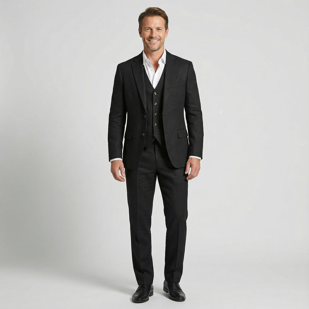 Riche | Men's linen suit