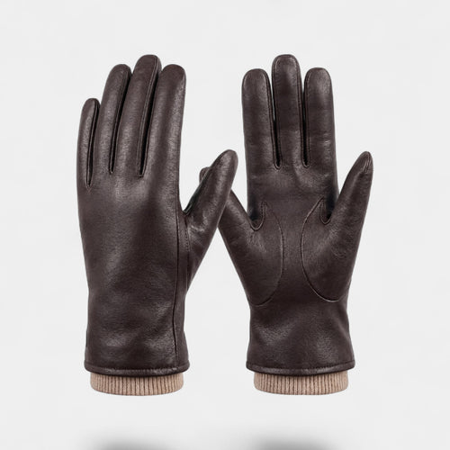 Riche | Gants en cuir homme