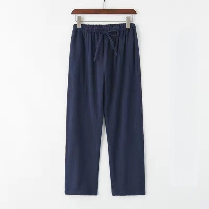 Men's Casual Linen Pants – Straight-Leg, Breathable, Casual Fit