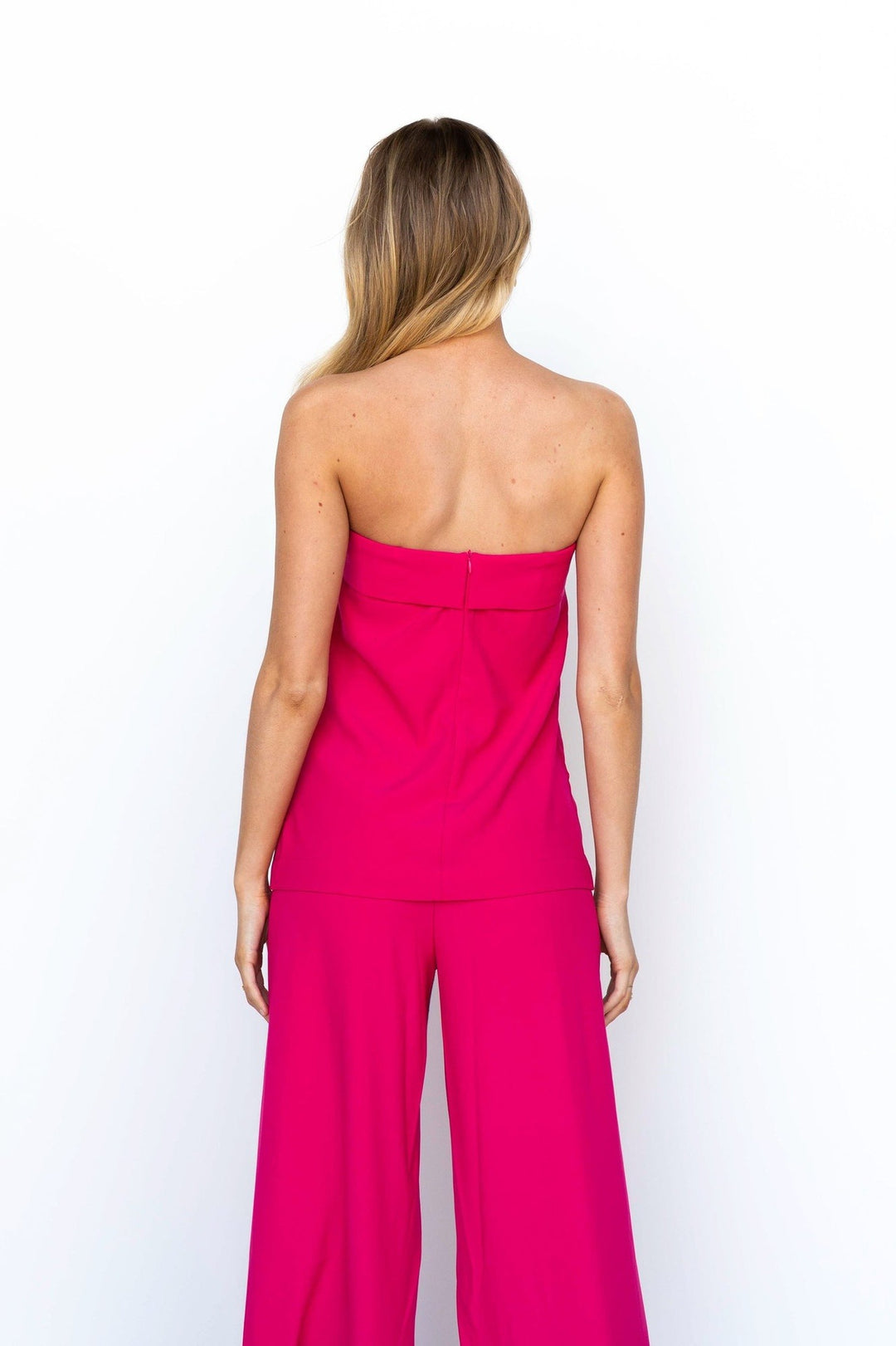 Ensemble Femme Bandeau & Pantalon Coordonné – Coupe Ample Taille Haute