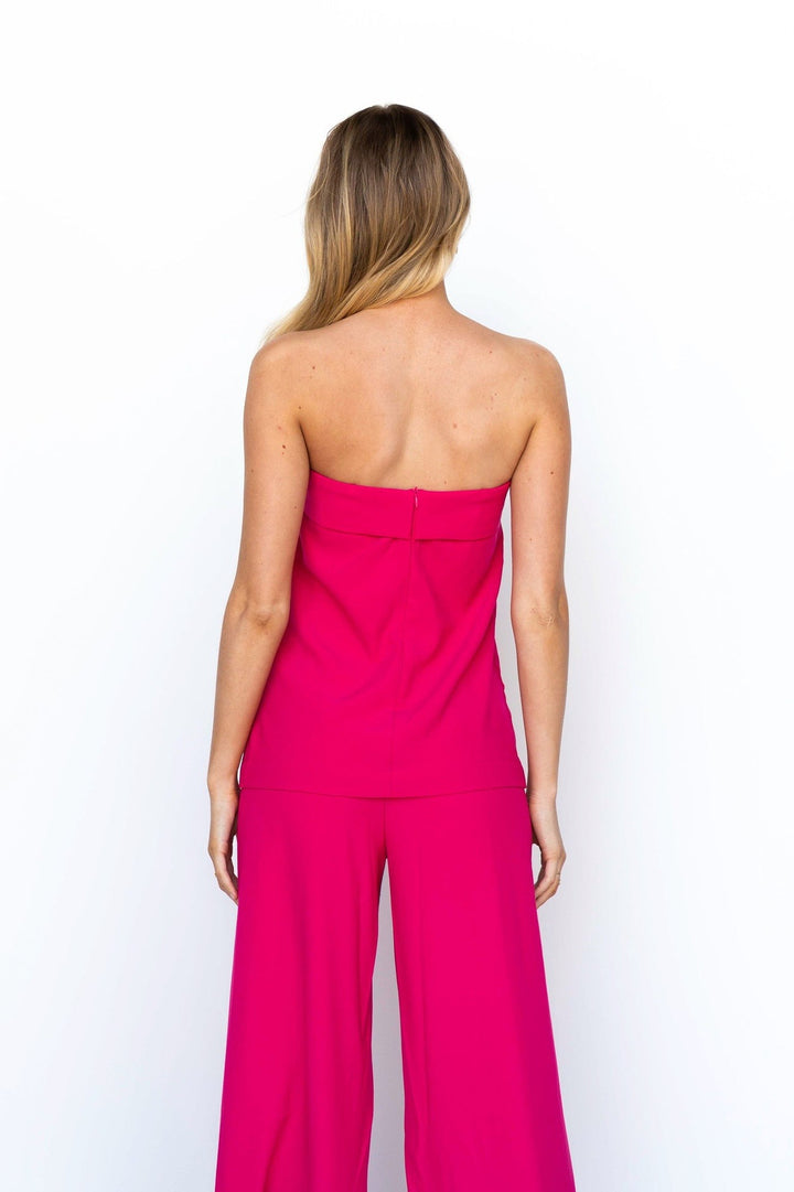 Ensemble Femme Bandeau & Pantalon Coordonné – Coupe Ample Taille Haute