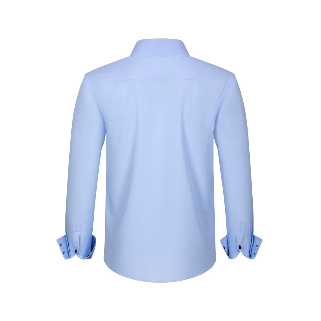 Herrenhemd mit langen Ärmeln – Slim-Fit-Passform mit Stretch für formelle Anlässe