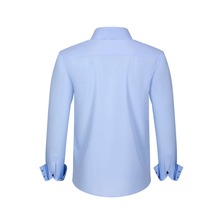 Herrenhemd mit langen Ärmeln – Slim-Fit-Passform mit Stretch für formelle Anlässe