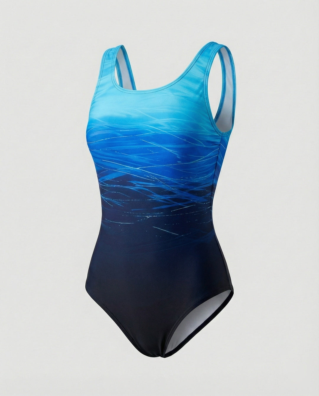 Maillot de bain une pièce femme – séchage rapide dos croisé coupe ajustée