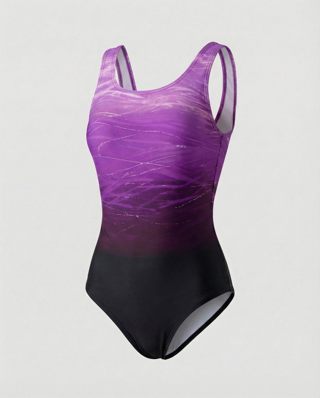 Maillot de bain une pièce femme – séchage rapide dos croisé coupe ajustée