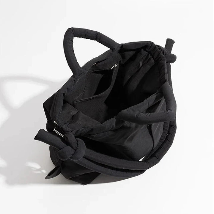 Sac Cabas Matelassé Femme Style Puffer – Grande Capacité Structure Raffinée