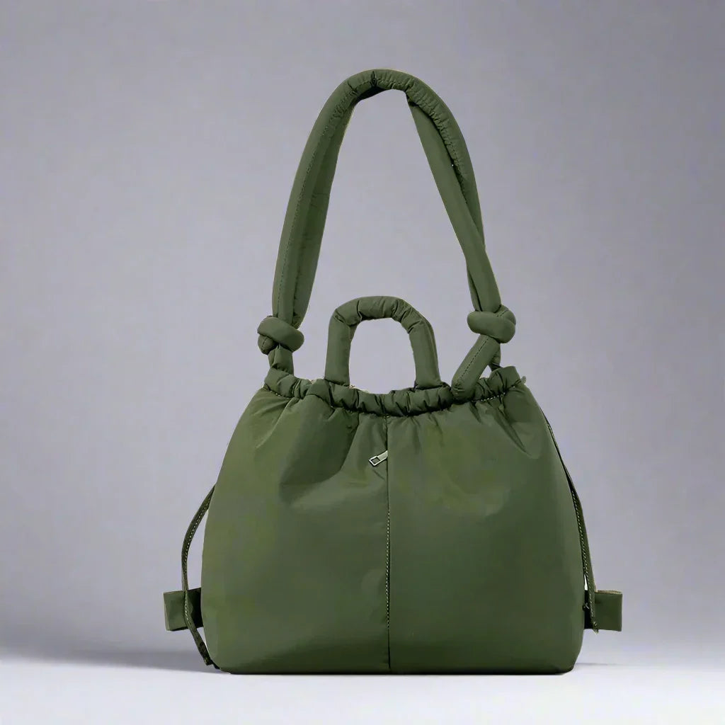 Sac Cabas Matelassé Femme Style Puffer – Grande Capacité Structure Raffinée