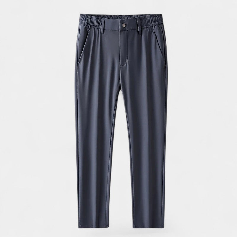 Riche | Pantalon en coton stretch – coupe décontractée pour l'été