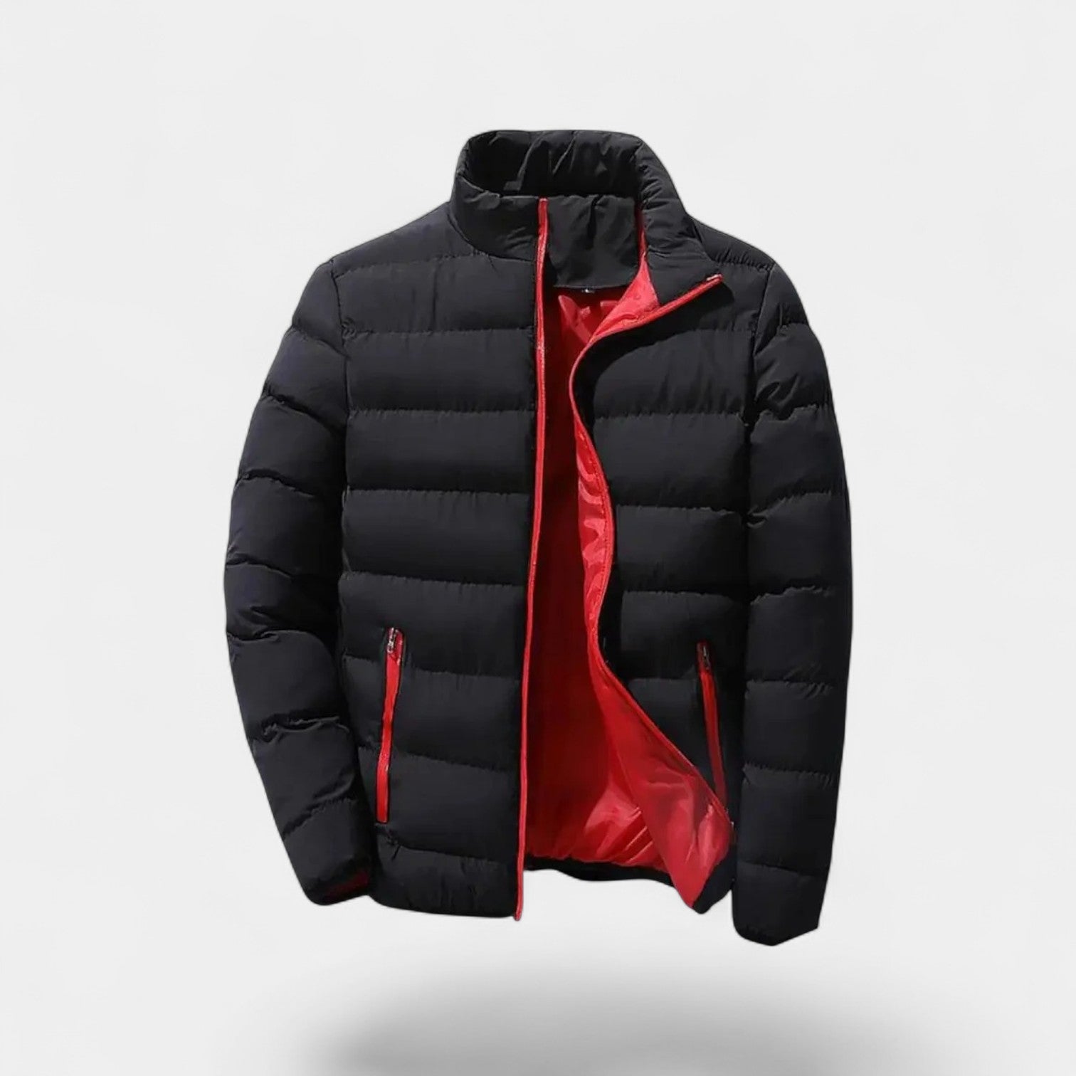 Riche | Doudoune homme coton – ultralégère chaude col montant