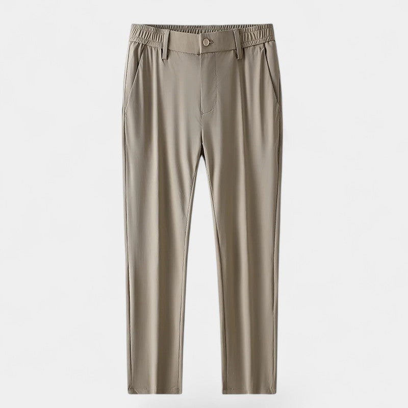 Riche | Pantalon en coton stretch – coupe décontractée pour l'été