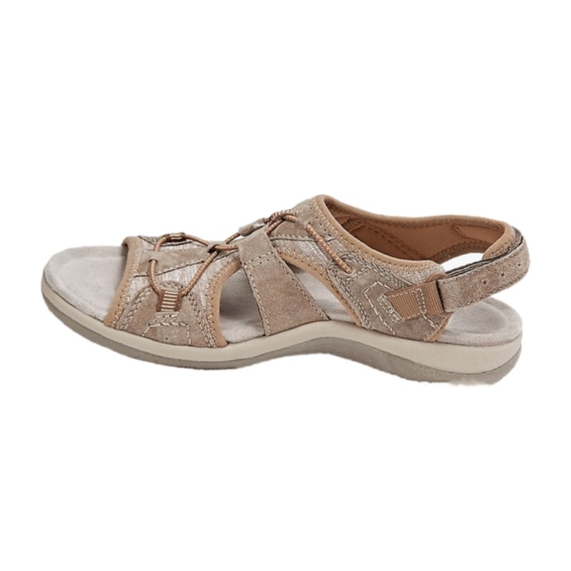 Women's orthopedic wedge sandals – Velcro closure with cushioned sole