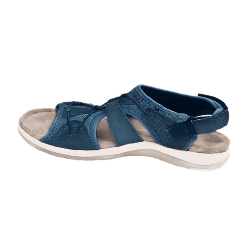 Women's orthopedic wedge sandals – Velcro closure with cushioned sole