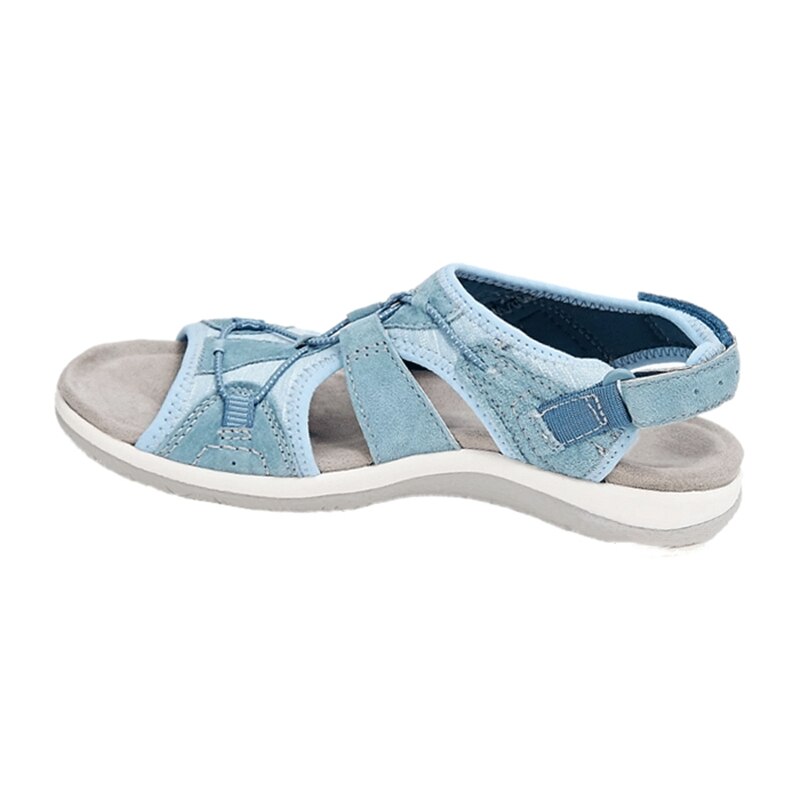 Women's orthopedic wedge sandals – Velcro closure with cushioned sole