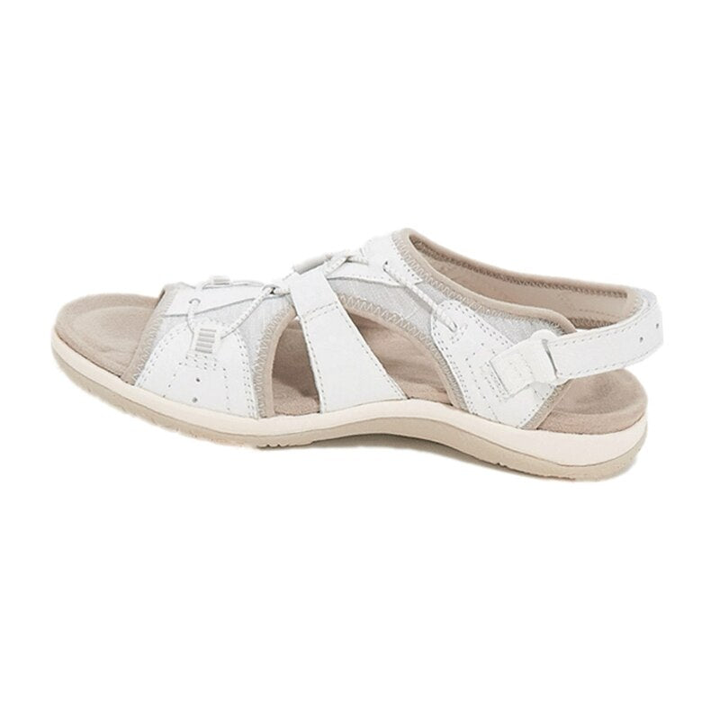 Women's orthopedic wedge sandals – Velcro closure with cushioned sole